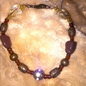 Handcrafted Antique Looking Earth Toned Bracelet